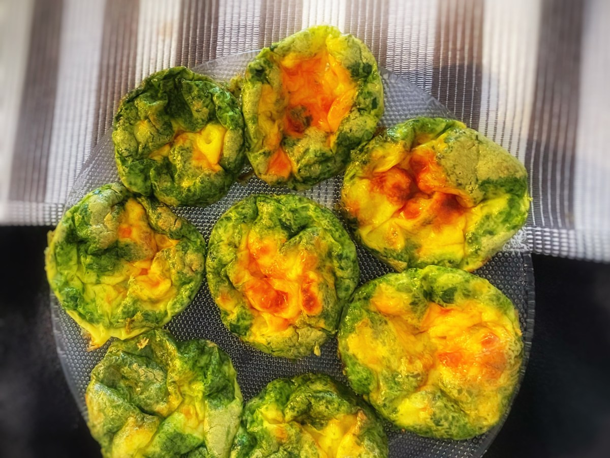 Cheesy Spinach Egg&nbsp;Bites